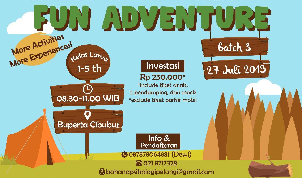 Experia 3 - 2019 : Fun Adventure