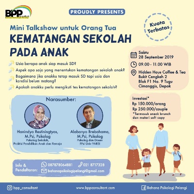 Mini Talkshow Kematangan Sekolah Pada Anak